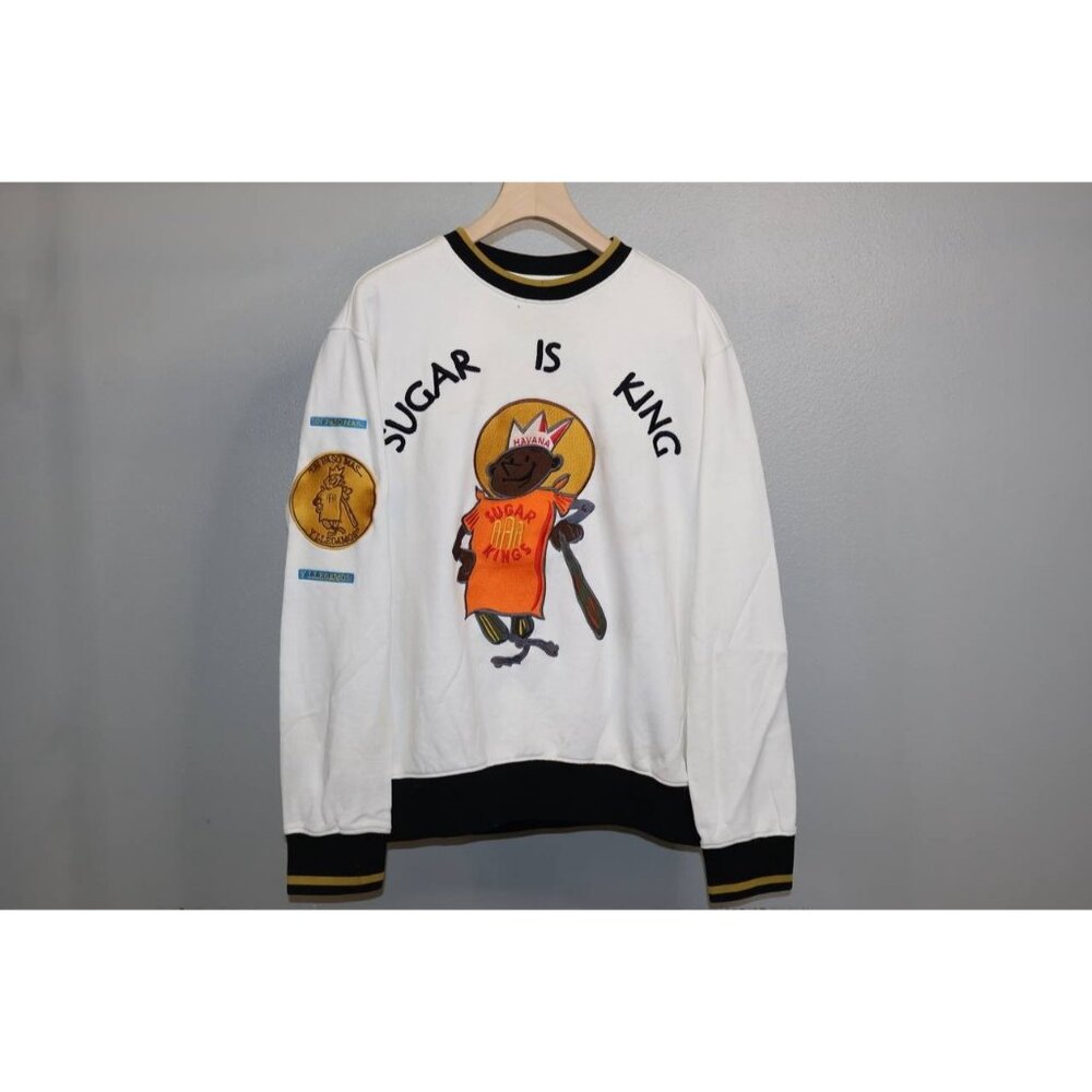 Vintage Stall & Dean Sugar Kings Sweatshirt Men’s 2XL White Cuban League